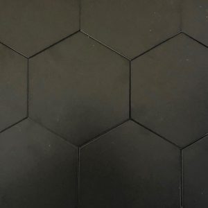 Toscana Hexagon Black 10"